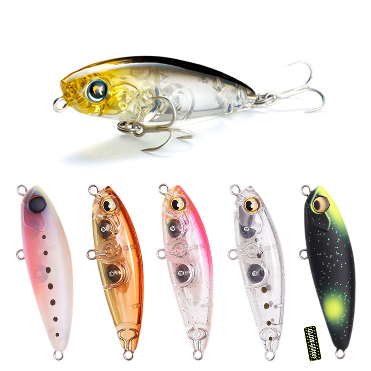 Fishing Lure Jerkbait - 4.3 سنتيمتر 4.1 جرام الصيد إغراء