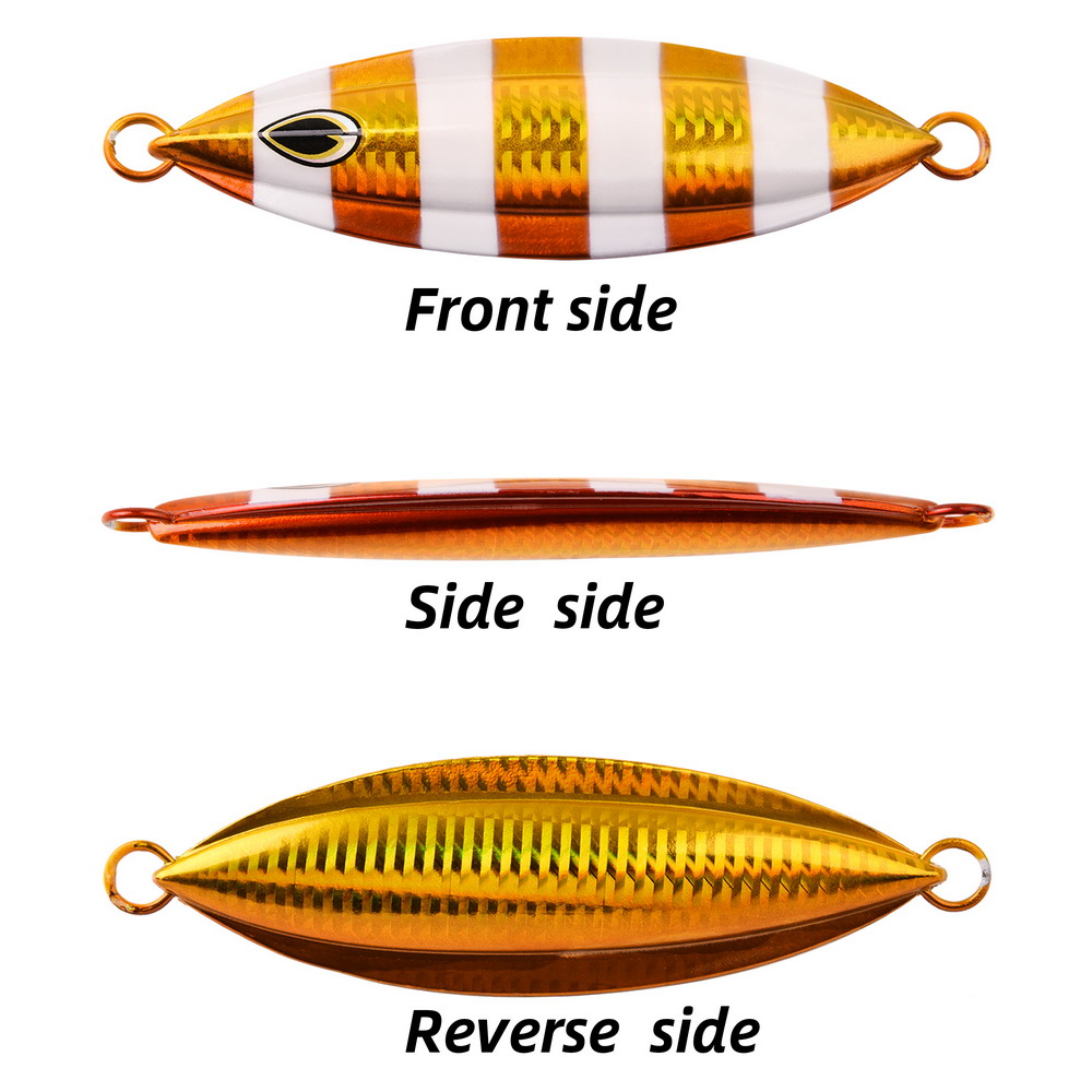 1 قطعة طعم صيد جيغ معدني بطيء  - مراجعة Fishing Lure Spoon وسعره
