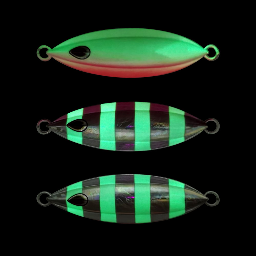 1 قطعة طعم صيد جيغ معدني بطيء  - مراجعة Fishing Lure Spoon وسعره