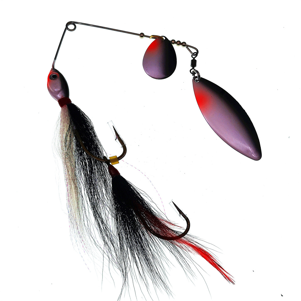 MUKUN الصيد سبينيربايت السحر 3 - مراجعة Fishing Lure Blade Bait وسعره
