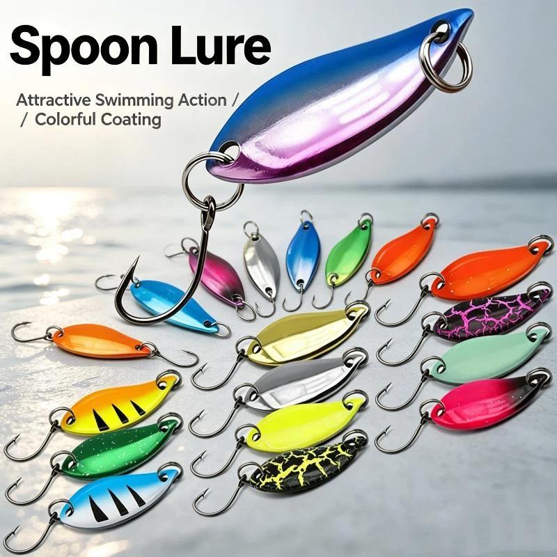 2.5 جرام طعوم صيد السمك على شك - مراجعة Fishing Lure Spoon وسعره