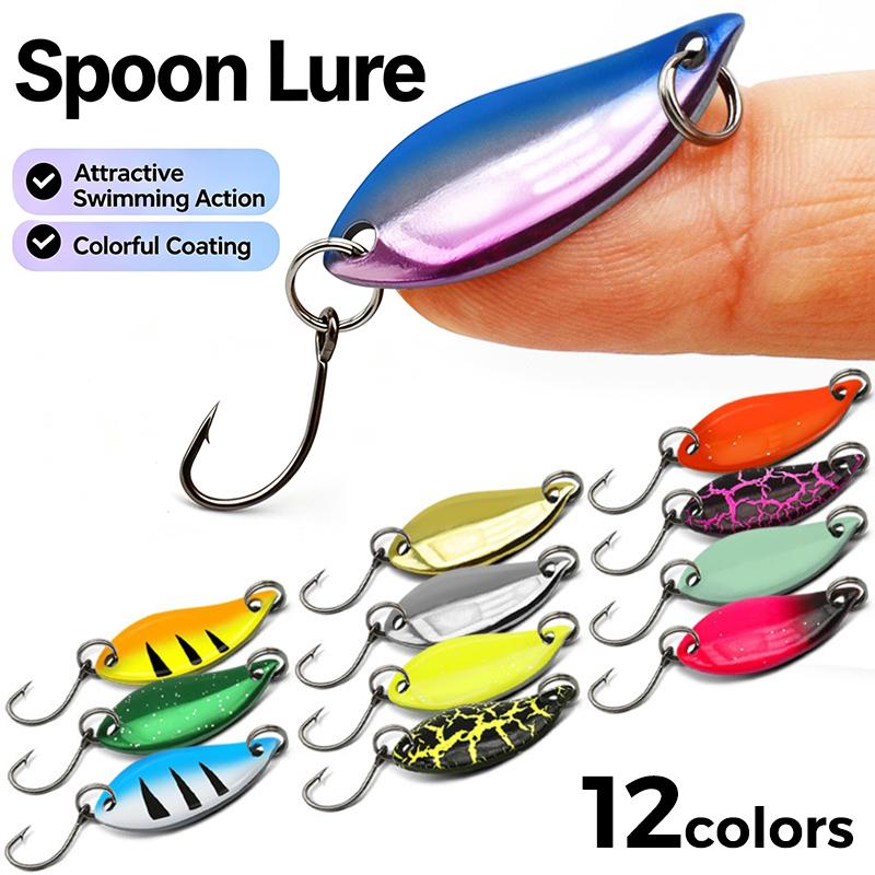 2.5 جرام طعوم صيد السمك على شك - مراجعة Fishing Lure Spoon وسعره